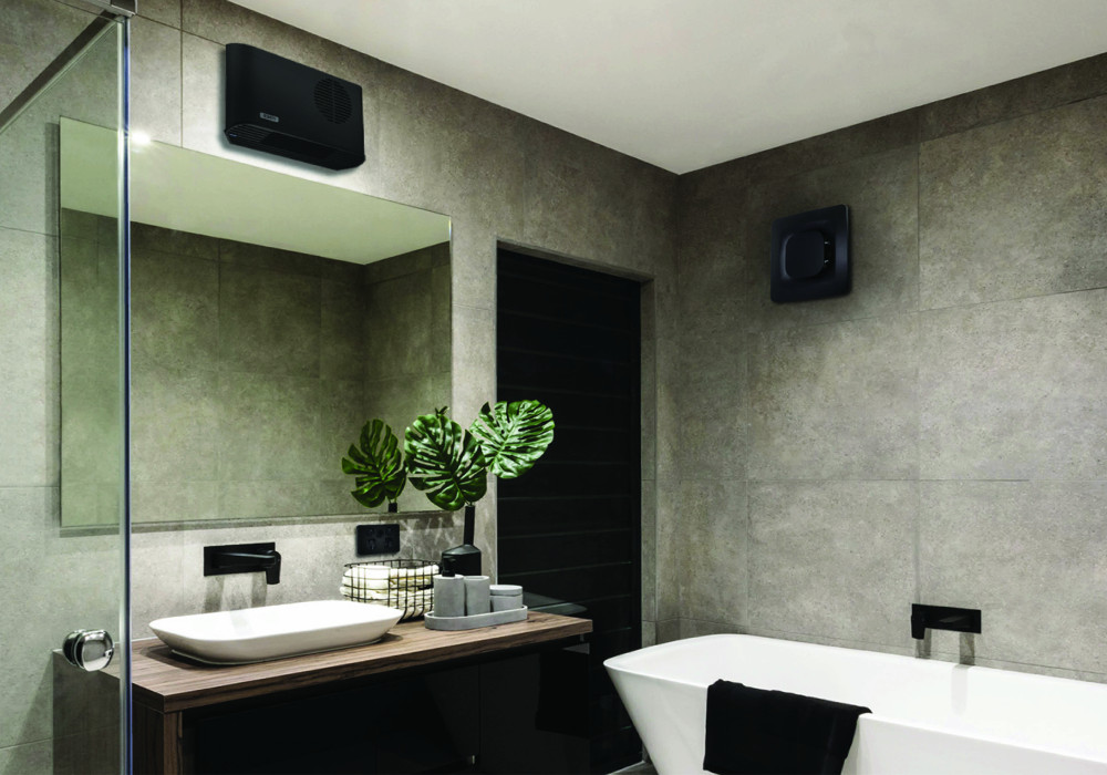 A Through-Wall Bathroom Fan That Combines Easy Install and Sleek Design