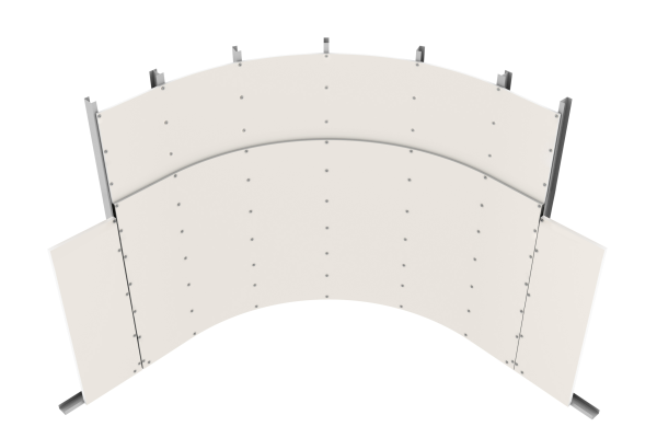 Create Tightly Curved Walls with New GIB Curveline
