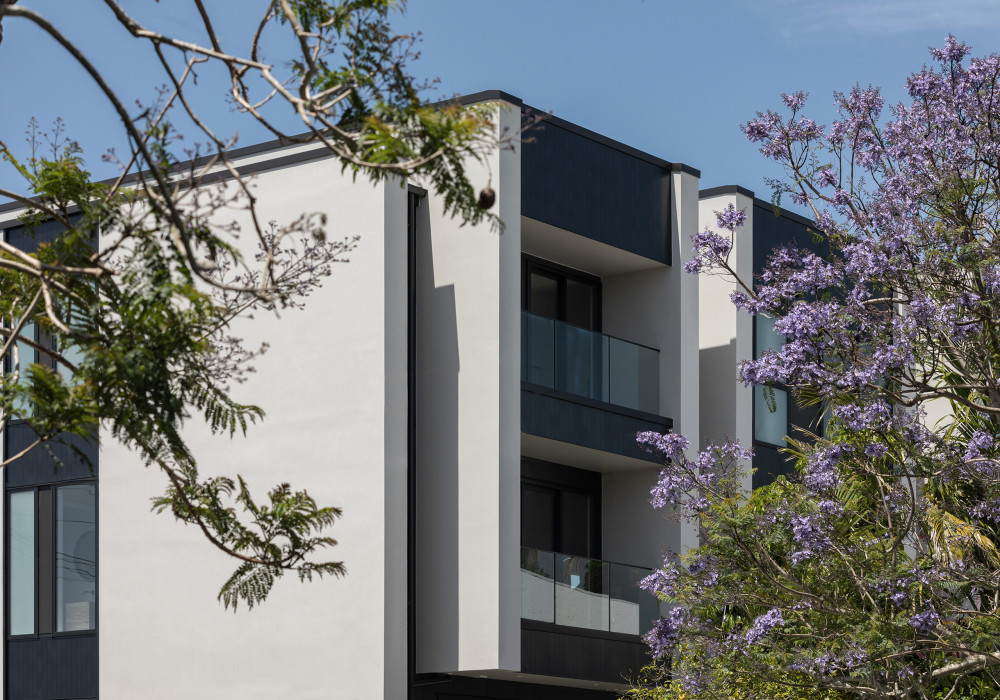 Lightweight Concrete Facade System Brings Greater Efficiency to Medium Density Homes