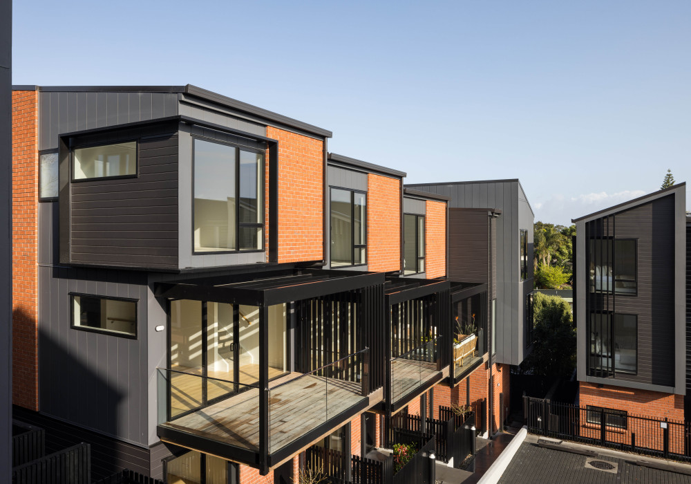 Striking Timber Cladding for a Multi-Unit Urban Development