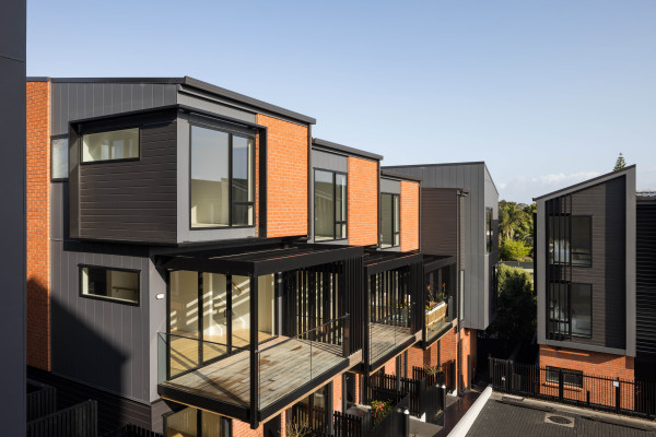 Striking Timber Cladding for a Multi-Unit Urban Development