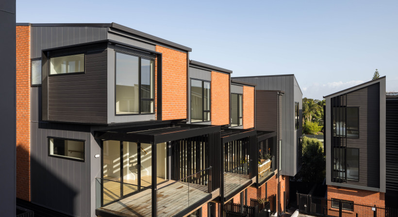 Striking Timber Cladding for a Multi-Unit Urban Development