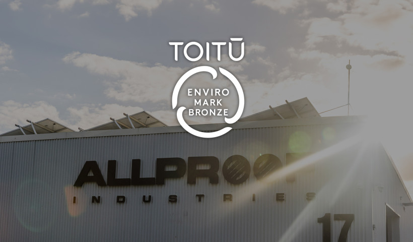 Allproof Achieves Toitū Bronze Certification on Auckland Production Facility