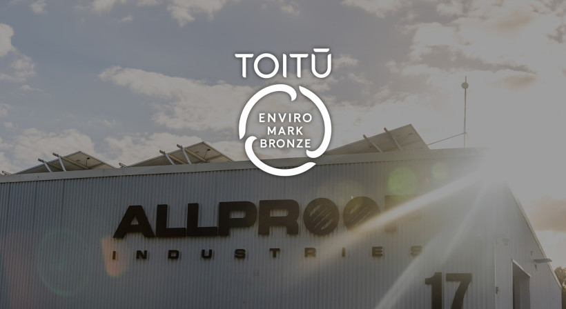 Allproof Achieves Toitū Bronze Certification on Auckland Production Facility