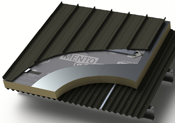 Dual-Layer Built-Up Warm Roofing System