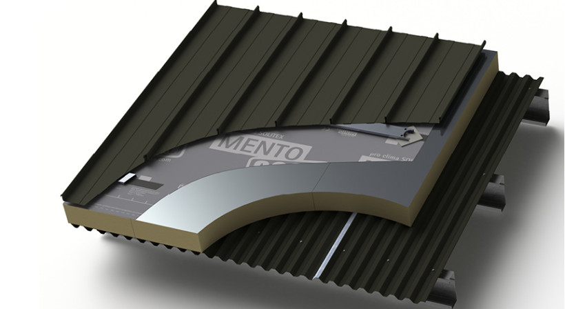 Dual-Layer Built-Up Warm Roofing System