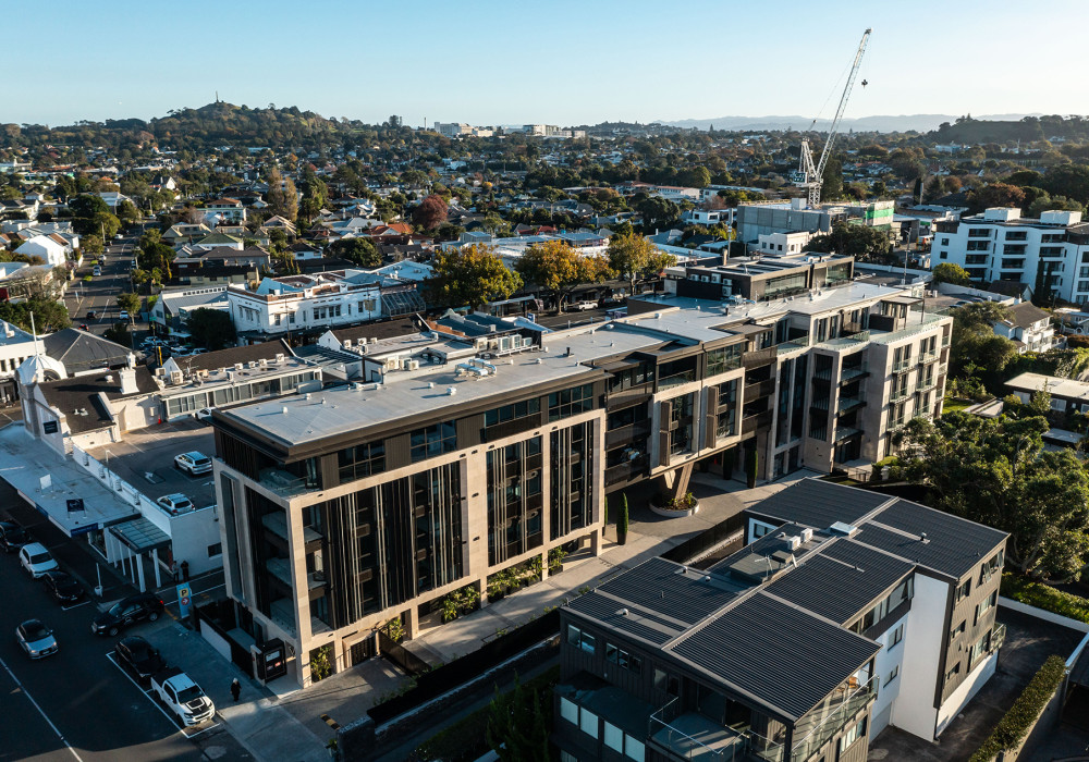 Luxury Victoria Lane Residences Enhanced by Symonite’s Full Façade Cladding System