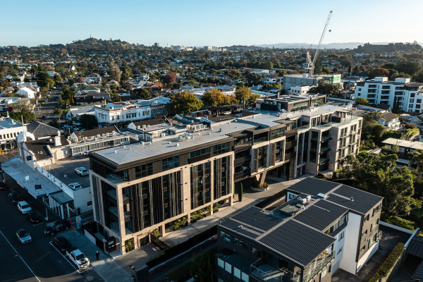 Luxury Victoria Lane Residences Enhanced by Symonite’s Full Façade Cladding System