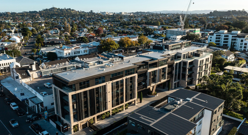 Luxury Victoria Lane Residences Enhanced by Symonite’s Full Façade Cladding System