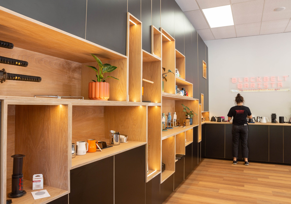 Hardwearing HPL with an Attractive Ply Edge Perfect for Kitchen and Bathroom Cabinetry and Interior Fit-Outs