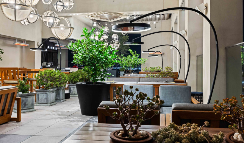 Providing Flexible Outdoor Heating Solutions for a Rooftop Bar