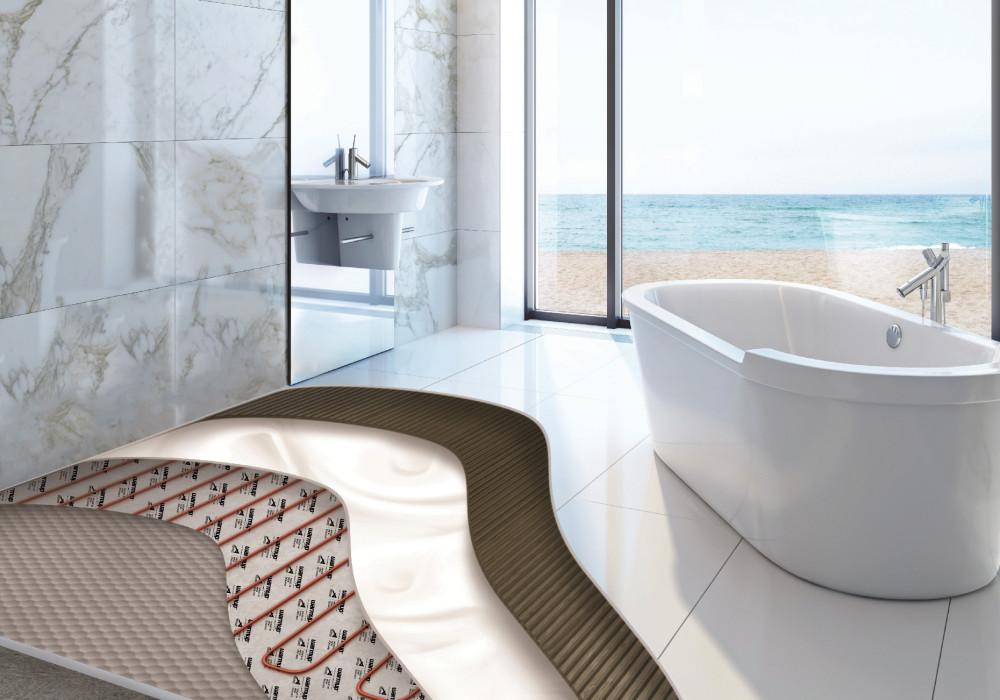 A Water-Resistant Tile Substrate That Offers Thermal Insulation