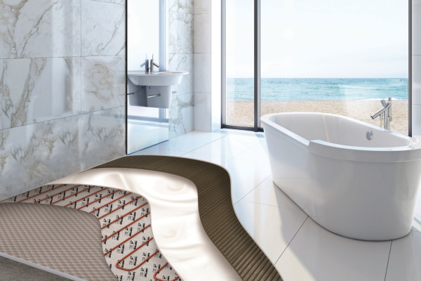 A Water-Resistant Tile Substrate That Offers Thermal Insulation