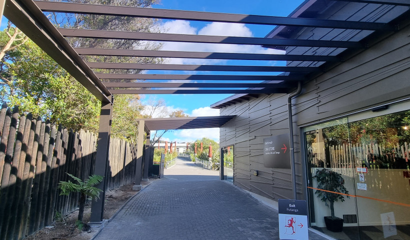 A Range of Outdoor Roofing Solutions at One of New Zealand's Busiest Tourist Destinations