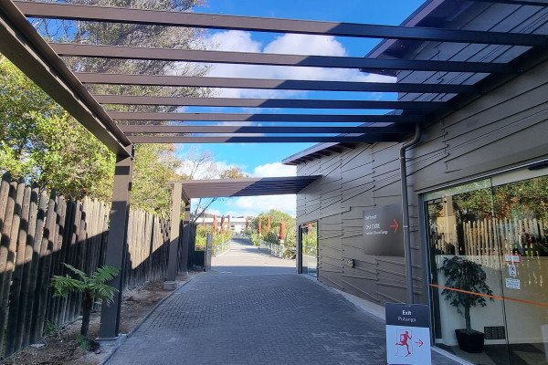 A Range of Outdoor Roofing Solutions at One of New Zealand's Busiest Tourist Destinations