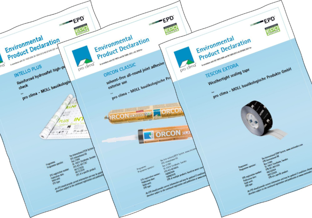 EPDs: The Blueprint for Sustainable Building with Pro Clima