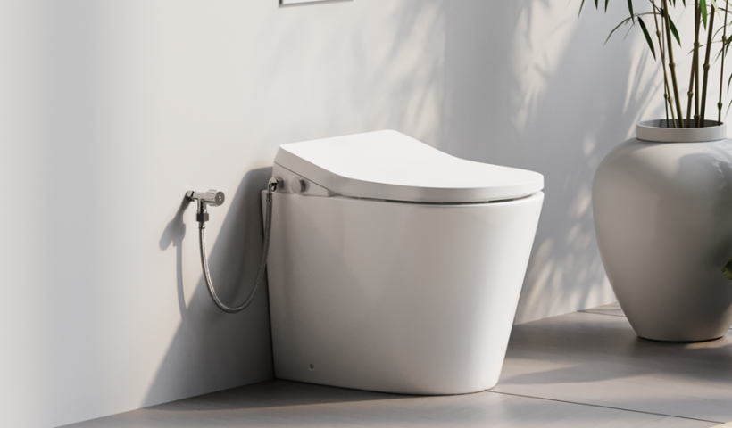 The Fresca E-Bidet Smart Toilet Blends Minimalist Looks with Advanced Hygiene Technology