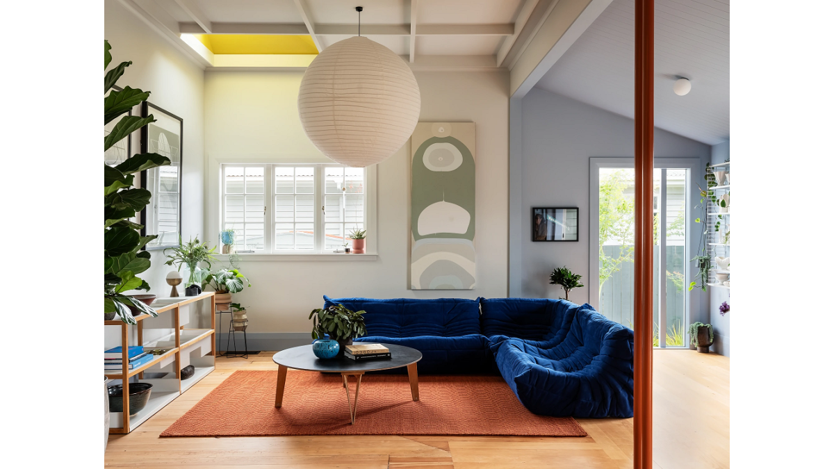Project: Mt Eden Garden House by Pac Studio, Auckland.<br />
Images: Samuel Hartnett<br />
Residential Interior Finalist.