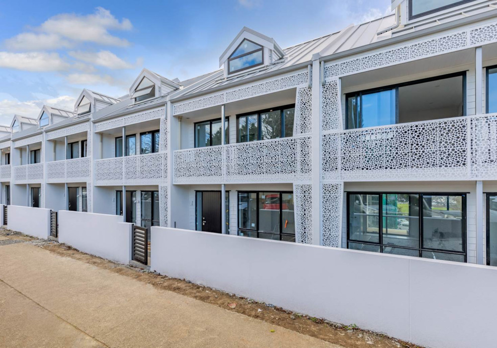 Slim Intertenancy Walls Provide Acoustic Control and Space Savings for Townhouse Development