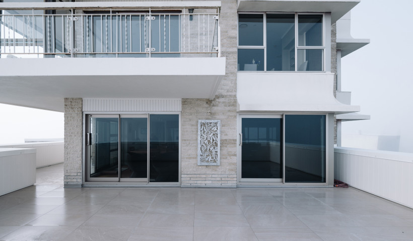 Challenging Low-Fall Apartment Deck Membrane Replacement No Problem with ARDEX