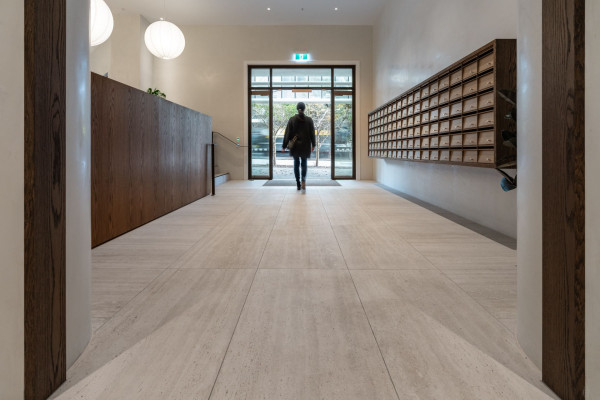 Durable Yet Elegant Porcelain Tiles for Wellington’s First Large-Scale Build-to-Rent Development