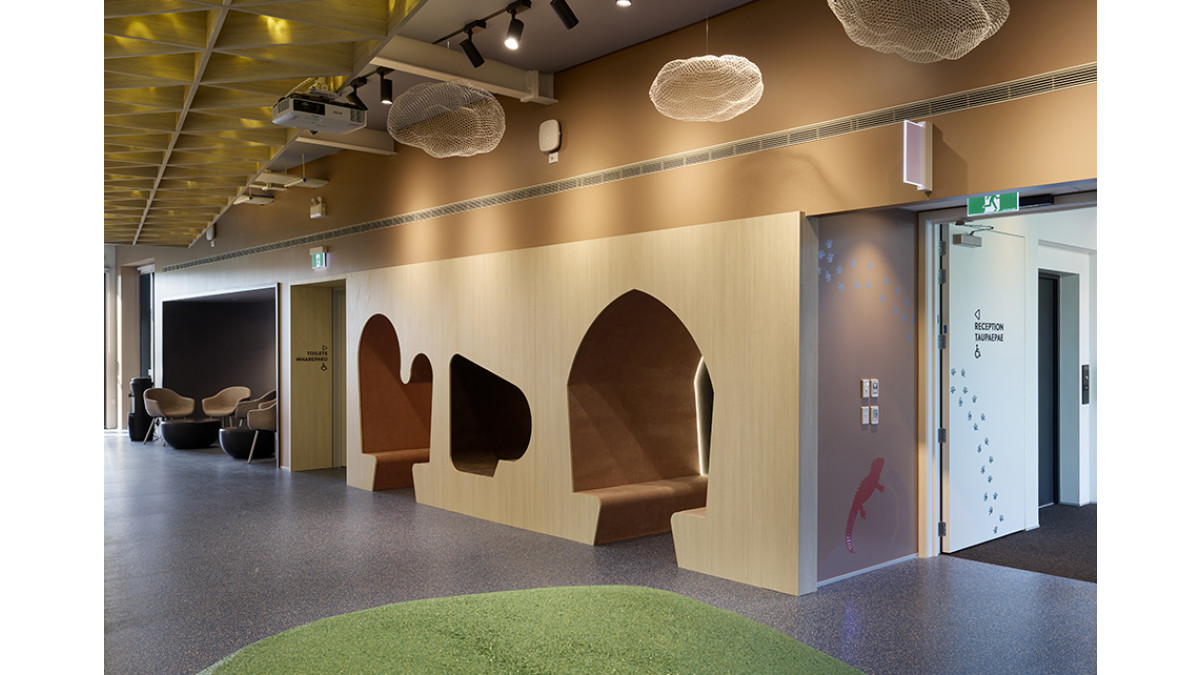 Te Waka Aorangi Tauranga Child Wellness Centre - Seating.
