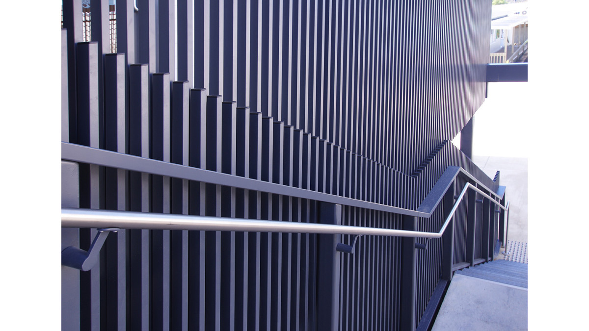 Drury School featuring EVO Max Fin Balustrades by Spectrum. 