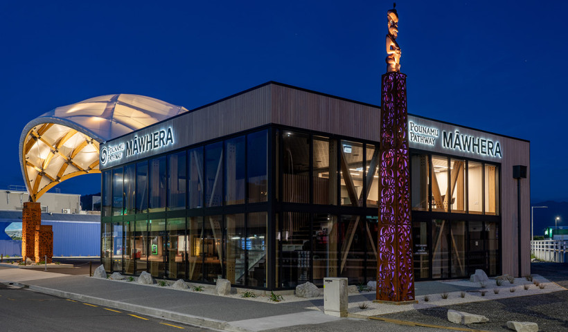An Eye-Catching New Addition to the Greymouth Townscape 