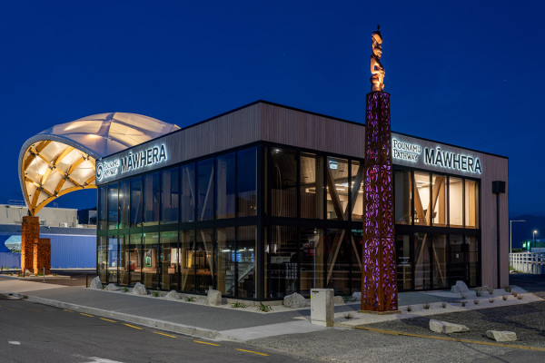 An Eye-Catching New Addition to the Greymouth Townscape