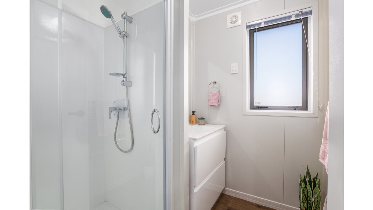 The Sanifos 280GR Inground Lifting Station was specified to connect the bathroom and laundry to sewerage systems. 