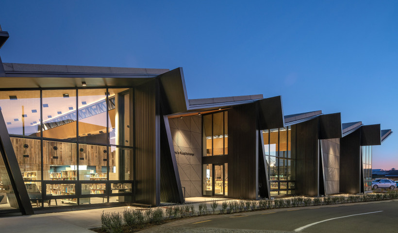 Bold New Forms in Melteca Enliven Community Spaces