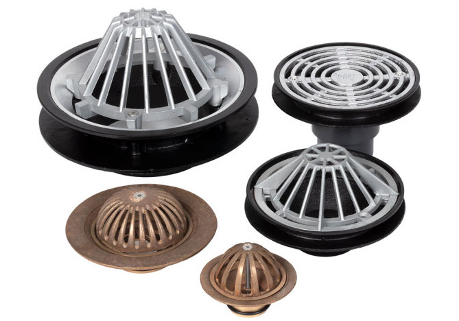 225mm Rainwater Outlets Designed to Manage Heavy Deluges on Membrane Roofs
