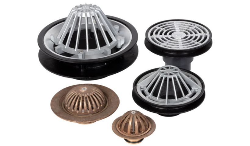 225mm Rainwater Outlets Designed to Manage Heavy Deluges on Membrane Roofs