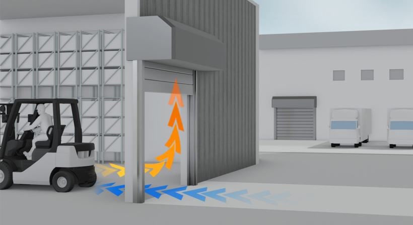 Why Efaflex Doors Are Ideal for Energy-Efficient and Low-Carbon Facilities