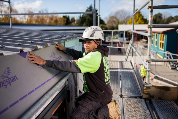 Self-Adhesive Underlay Simplifies Rigid Air Barrier Installation for Fitzgerald Construction 