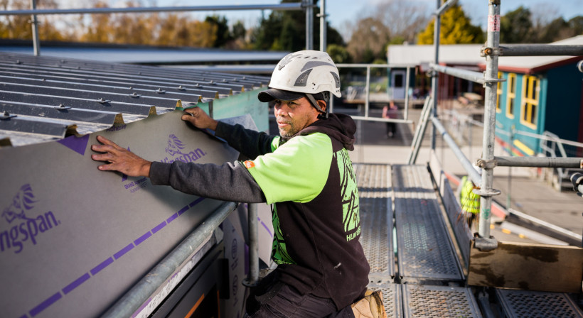 Self-Adhesive Underlay Simplifies Rigid Air Barrier Installation for Fitzgerald Construction 