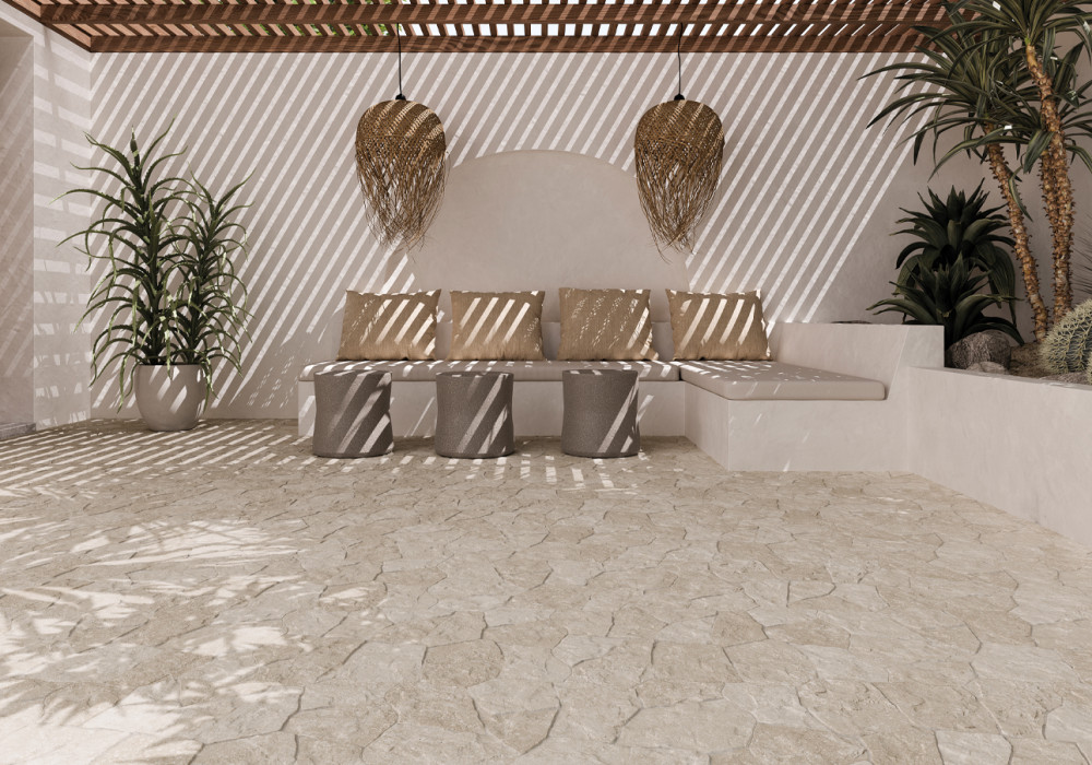 Raw, Refined and Ready: Modular Crazy Paving at Tile Depot