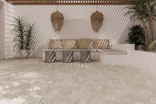 Raw, Refined and Ready: Modular Crazy Paving at Tile Depot