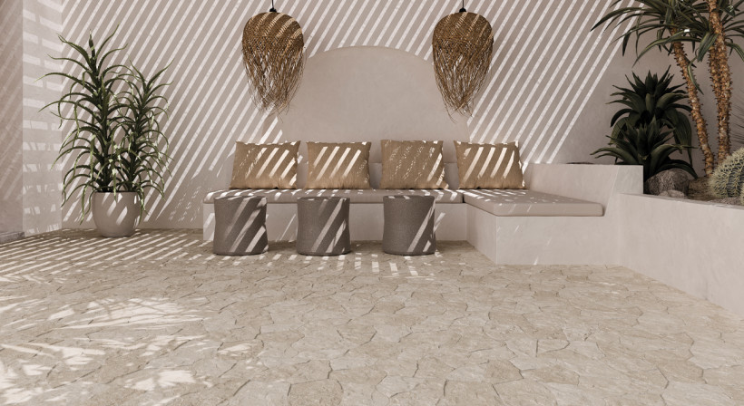 Raw, Refined and Ready: Modular Crazy Paving at Tile Depot