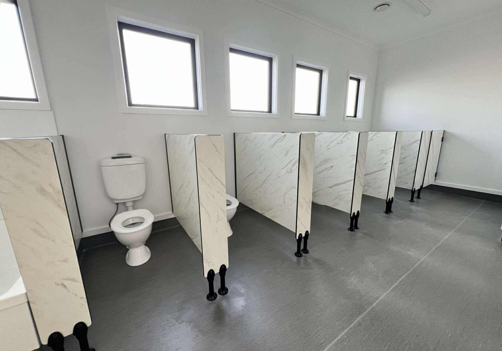 Kindy Toilet Partitions Built to Last: Resco’s Kindy Cube Installed at Brightlands Childcare 