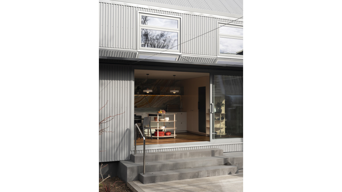 Metro Series sliding doors by Altherm Window Systems.