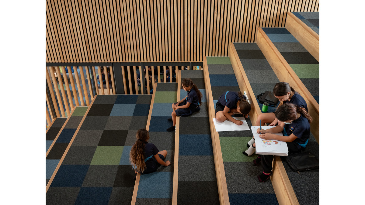 Image 3: Mangapikopiko School featuring modulyss Millenium NXTGen made of nylon yarn.