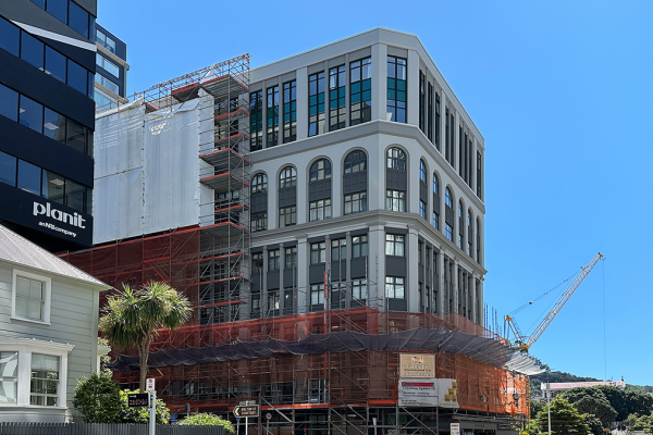 Heritage Reclad Features a New Ventilated Cavity Cladding System with External Insulation and a Seamless Render Finish