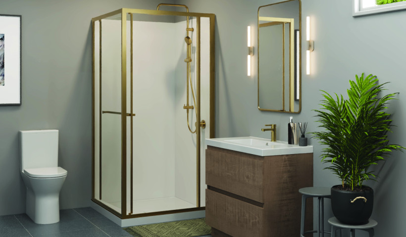 Innovative New Shower Range Designed to Maximise Space in Compact Bathrooms