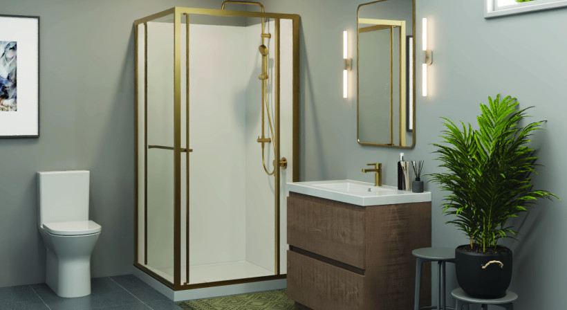 Innovative New Shower Range Designed to Maximise Space in Compact Bathrooms