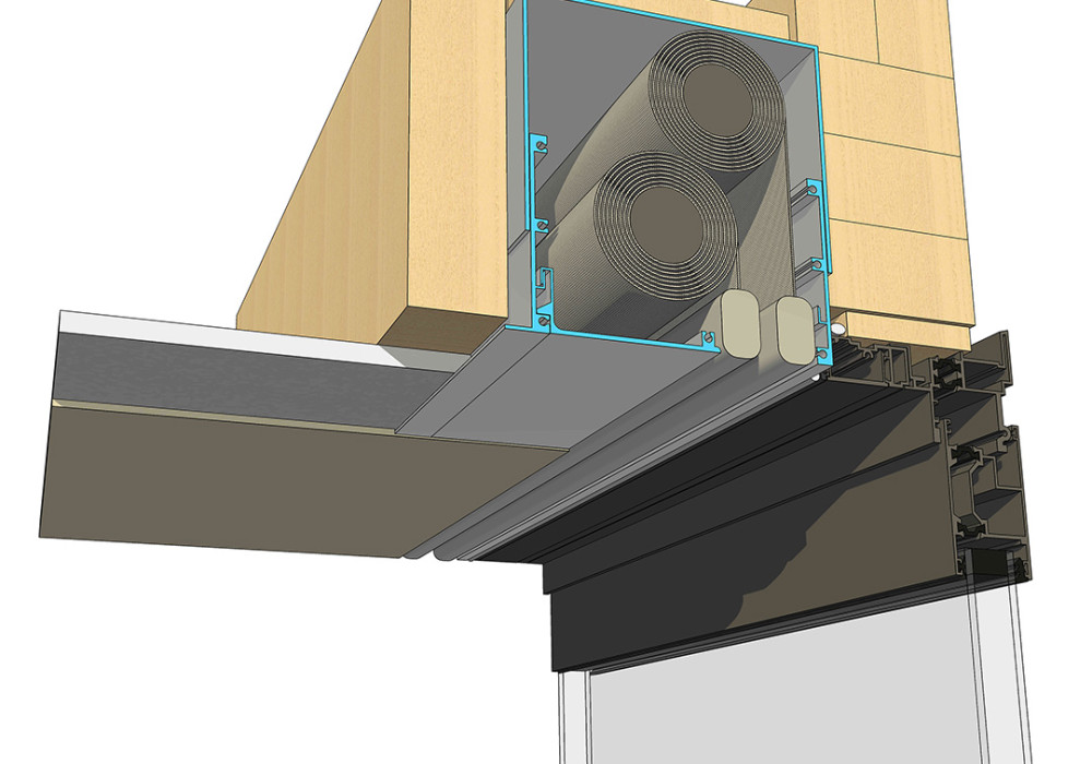 New Modular Recess Flush Box Keeps Blinds and Curtain Tracks Out of Sight