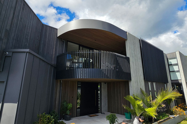 Bespoke Perforated Screens and Curved Balustrades for an Auckland Home