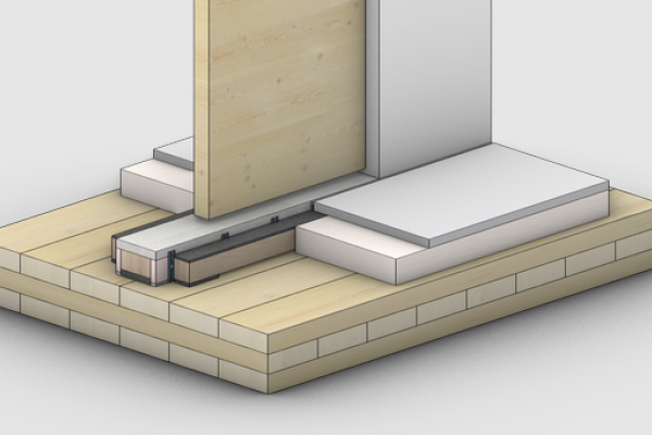 Prefabricated In-Floor Fire Stopping Batten Ensures Continuous Fire Protection in Multi-Unit Buildings