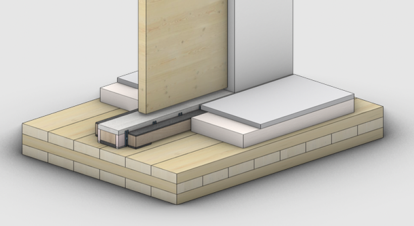 Prefabricated In-Floor Fire Stopping Batten Ensures Continuous Fire Protection in Multi-Unit Buildings
