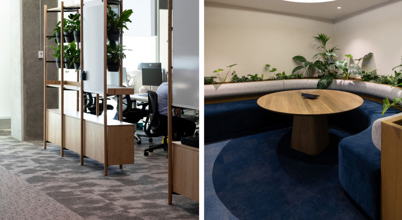 Flooring for Milford Asset Management’s New Headquarters Inspired by New Zealand Flora and Fauna